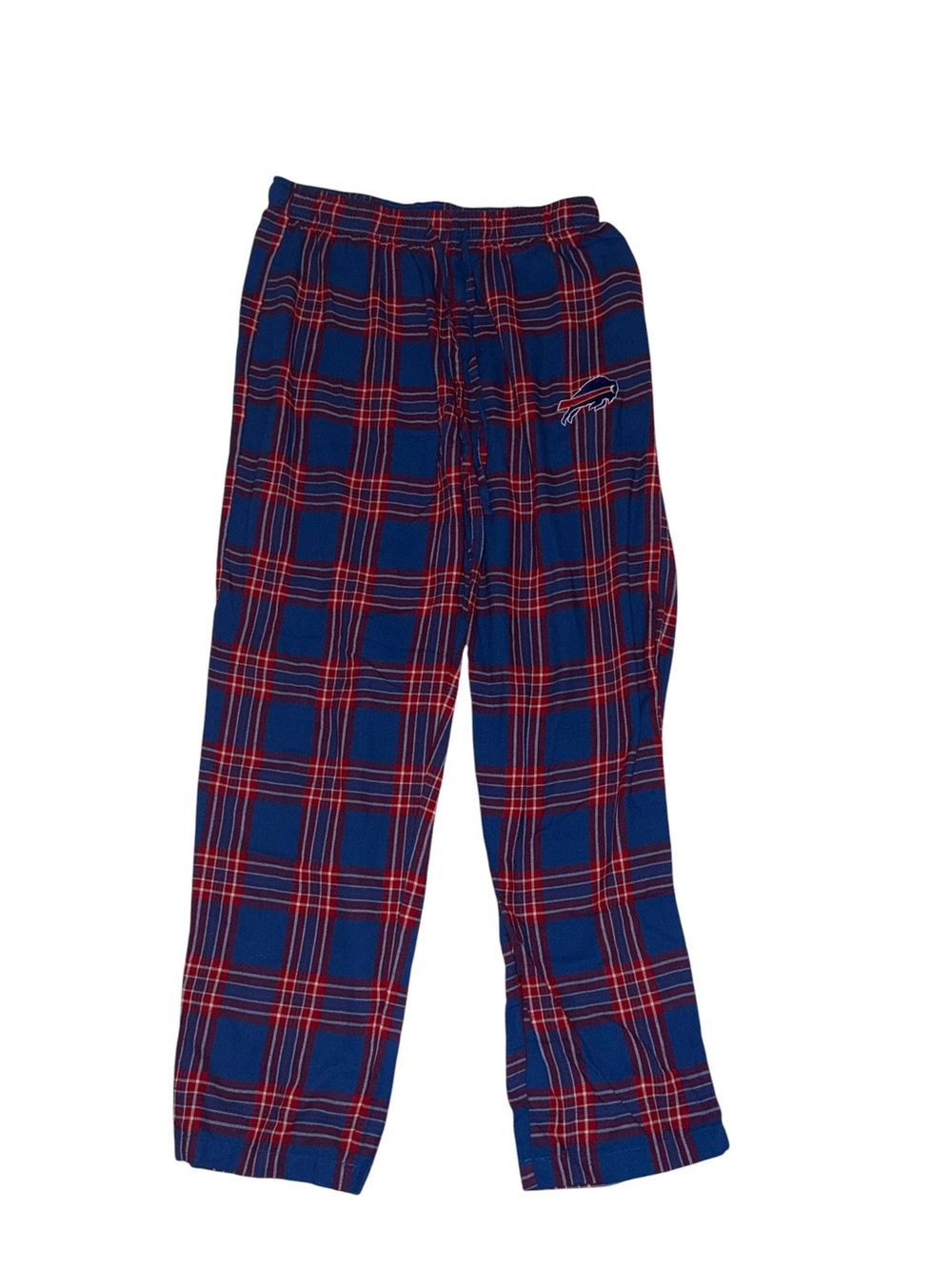 NFL Buffalo Bills Blue and Red Plaid Sleep PJ Pants